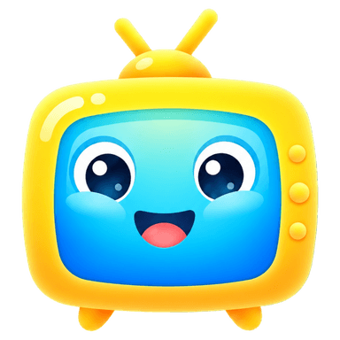 Zooktube Cartoon TV Mascot Logo